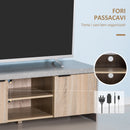Mobile TV Moderno 120x40x44 cm in Truciolare Grigio