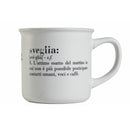 Set 2 tazze Ø9,2x8,7 cm in New Bone China VdE Tivoli 1996 Bianco