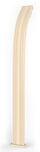 Douche de Jardin Solaire Extérieure 30L Mitigeur et Lave Pieds Arkema Spring Champagne Bronze
