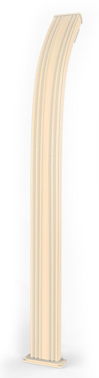 Douche de Jardin Solaire Extérieure 30L Mitigeur et Lave Pieds Arkema Spring Champagne Bronze online