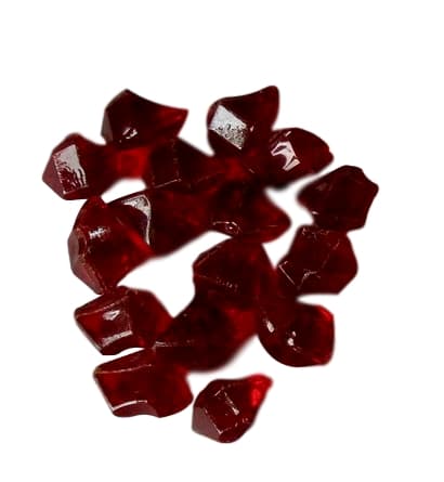 acquista Pierres Décoratives Rouges en Fibre de Verre 500g pour Foyers Electriques Chemin'Arte