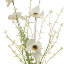 Set 4 Fiori Artificiali di Campo con Papaveri H 60 cm