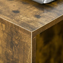 Tavolino da Salotto 60x40x70 cm in Legno Truciolare Marrone