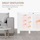 Copritermosifone Allungabile 140-202x19x82,5 cm in MDF Bianco