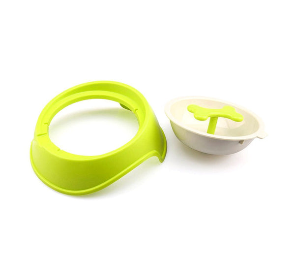 acquista Gamelle de sport pour chiens et chats 15 cm anti-étouffement et meilleure digestion Vert