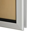 Gattaiola 25,2x6,5x34,2 cm per Vetro e Porte Bianca