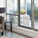 Gattaiola 38,6x1,8x52 cm per Vetro Rete e Porta Bianca