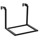 Amaca per Gatti da Parete 42,5x54x34 cm in Tessuto Nero