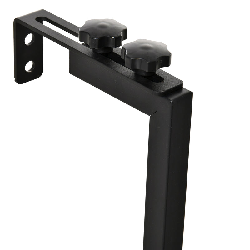 Amaca per Gatti da Parete 42,5x54x34 cm in Tessuto Nero