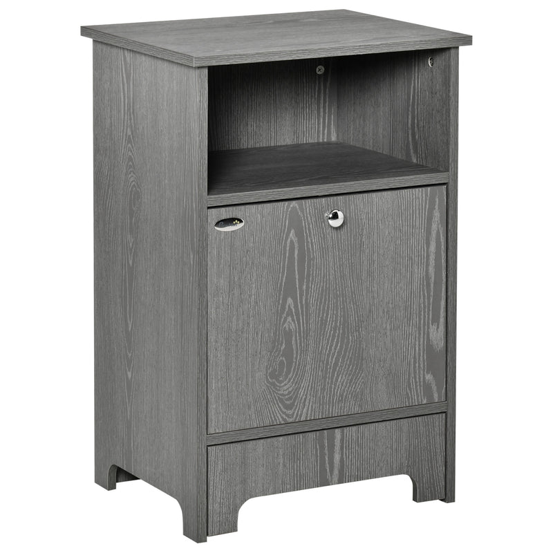 Mobile Multiuso per Cani e Gatti 48x40x75 cm in Legno Grigio