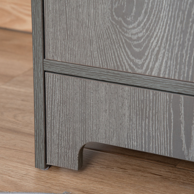 Mobile Multiuso per Cani e Gatti 48x40x75 cm in Legno Grigio