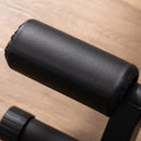 Panca Pesi Pieghevole 88x55x28 cm con Seduta Reclinabile  Nera