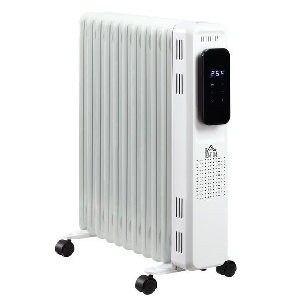 Radiateur Poêle à Huile 2720W 11 Eléments Blanc sconto