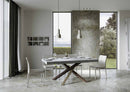 Tavolo Allungabile 160-420x90x77 cm Volantis Cemento
