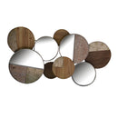 Specchio in Legno 111x59x10,5cm Belfort Cerchi