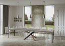 Tavolo Allungabile 200/460x90 cm Volantis Cashmere Gambe Multicolore 4/C      