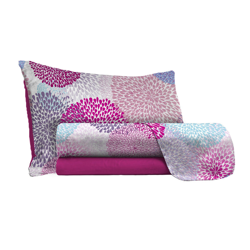 Set lenzuola stampa sopra Sotto e Federe Soffioni Varie Misure