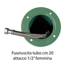 Fontana da Giardino con Rubinetto Belfer 42/AR Grigio Antracite