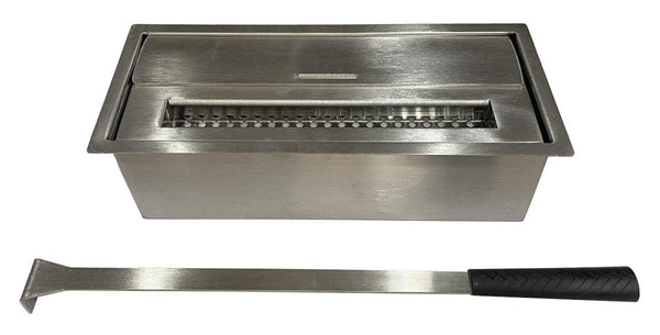 acquista Brûleur Bio Ethanol pour Cheminées 1,5L 30x12,5x8,5 cm en Acier