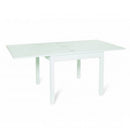 Tavolo allungabile 90/180x90 cm Firenze bianco frassinato