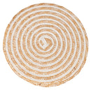Set 4 Tovagliette Ø38 cm  in Paglia e Carta VdE Tivoli 1996 Spiral