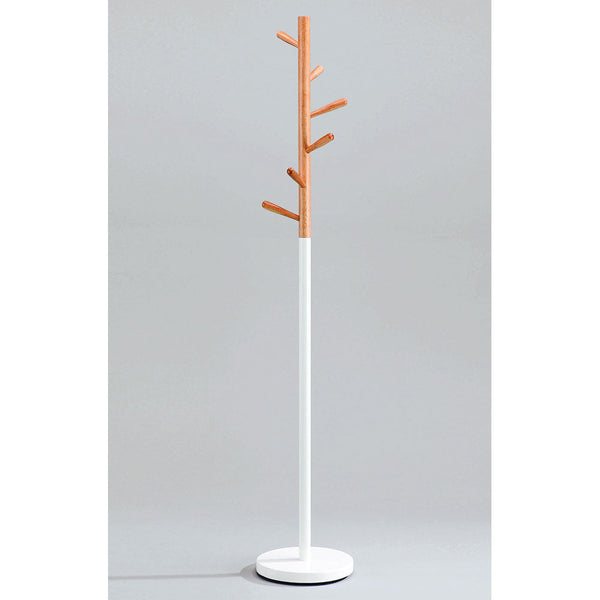 online Portemanteau en Acier et Bois Fumer Antares Blanc/Chêne