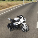 Moto Elettrica Arrow per Bambini 6V con Luci e Suoni Bianco