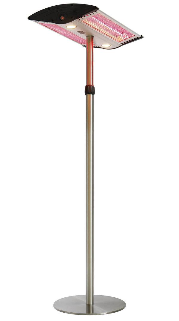 Réchaud d'extérieur Lampadaire Chauffage électrique 2000W Kraus Gea sconto