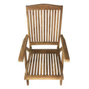 Cuscino per Sedia Pieghevole Bali Seduta e Schienale Sfoderabile Spesso 3 cm Crema      