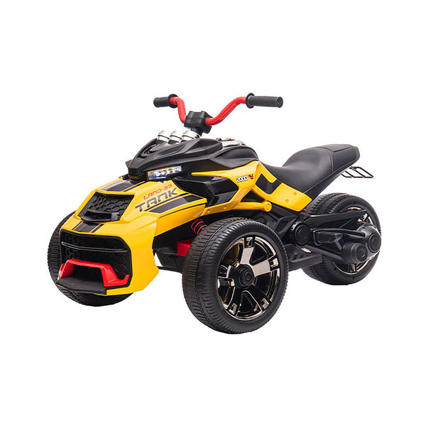 prezzo Mini Quad Elettrico per Bambini 3 Ruote 12V 7Ah Giallo