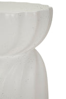 Tavolinetto Twisty Ø36x47,5 cm in Mgo Crema      