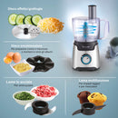 Robot da Cucina Multifunzione 1250ml 600W 2 Velocità + Pulse Kooper in Acciaio