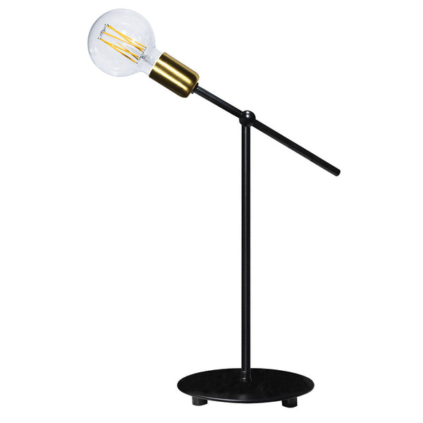 acquista Lampe 1xE27 Cadre Peint Noir Or Satin E-Energy Elvira