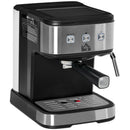 Macchina da Caffè e Cappuccino 850W 15 Bar 35.5x21x29 cm Nero e Argento