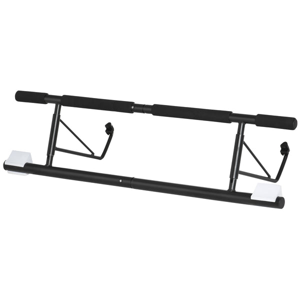 acquista Barre de traction à pression sur porte pliante 100x34x26 cm Max 100Kg Noir