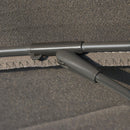 Ombrellone da Giardino Ø2,55m 18 Stecche Testa Inclinabile Grigio Scuro