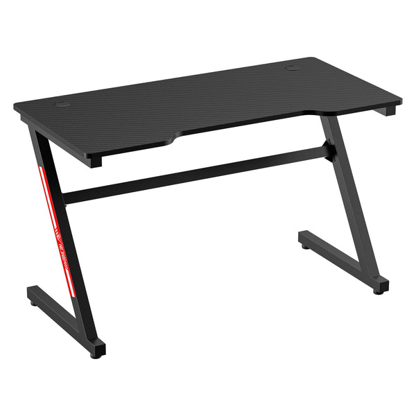 Bureau Gaming 120x60x73 cm en MDF Noir online