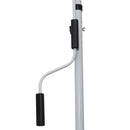 Tenda da Sole a Muro 200x150 cm con Pali di Supporto Bianco, Verde