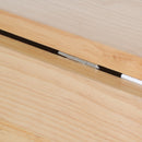 Set Tavolo Pieghevole e 2 Sgabelli Salvaspazio in Legno di Pino e MDF Bianco