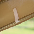 Dondolo da Giardino 3 Posti 172x110x156 cm in Acciaio Marrone