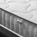 Materasso Memory e Molle Mastrimoniale 160x190 cm H20 Bianco