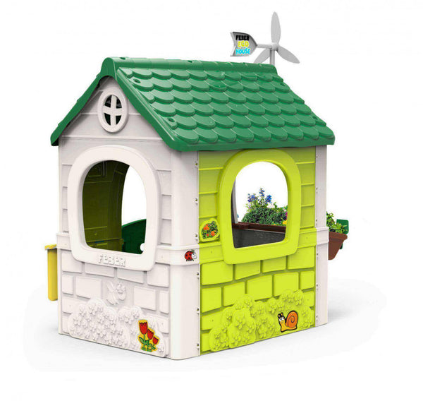 Maison de jeu pour enfants Eco House 150x150x165 h cm en plastique multicolore sconto