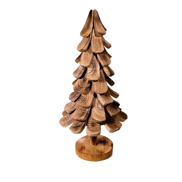 acquista Sapin de Noël en Bois de Paulownia H90cm Adami Rustique