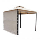 Gazebo Stark 3x3x265 h m in Metallo Beige