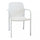 Fauteuil Azore 56x59x82 h cm en osier blanc