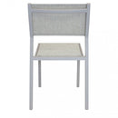 Sedia da Giardino Avana 46x57x85 h cm in Textilene Tortora