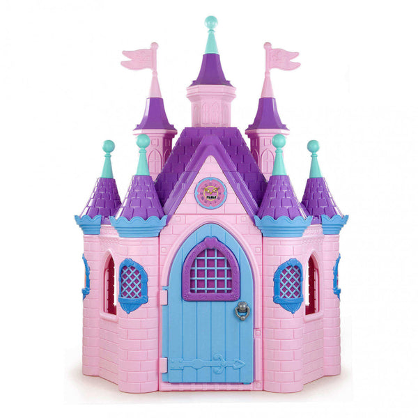 Maisonnette pour Enfants Super Palazzo 123x100x102 h cm en Plastique Multicolore prezzo
