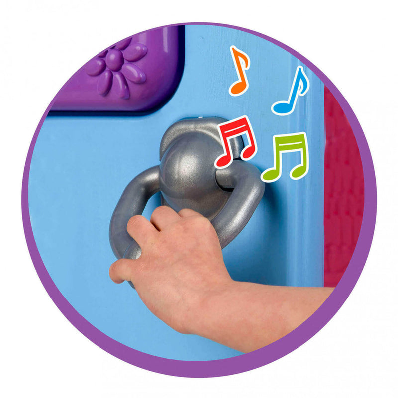 Casetta Gioco per Bambini Super Palazzo 123x100x102 h cm in Plastica Multicolor