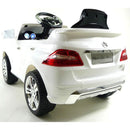 Macchina Elettrica per Bambini 6V 2 Posti con Licenza Mercedes ML Bianco