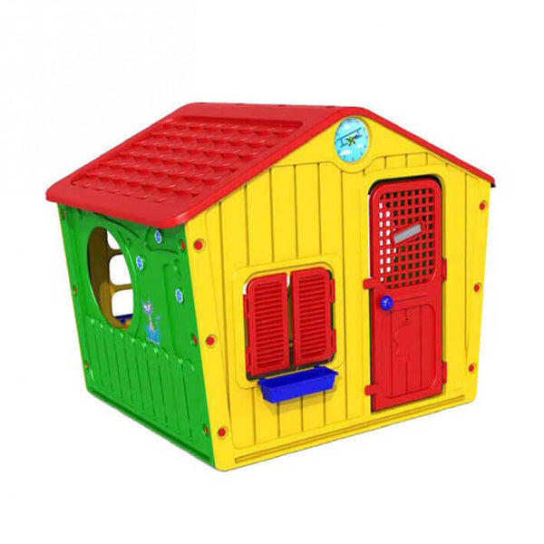Maisonnette pour enfants Village 140x108x115 h cm en plastique multicolore acquista